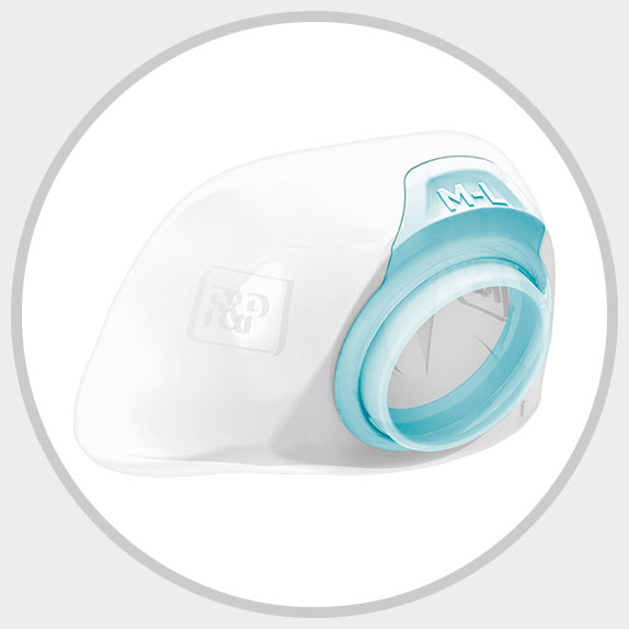 F&P Eson 2 Nasal CPAP Mask RollFit Seal designed for comfort